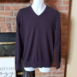 Eddie Bauer Cotton/Cashmere Sweater LT